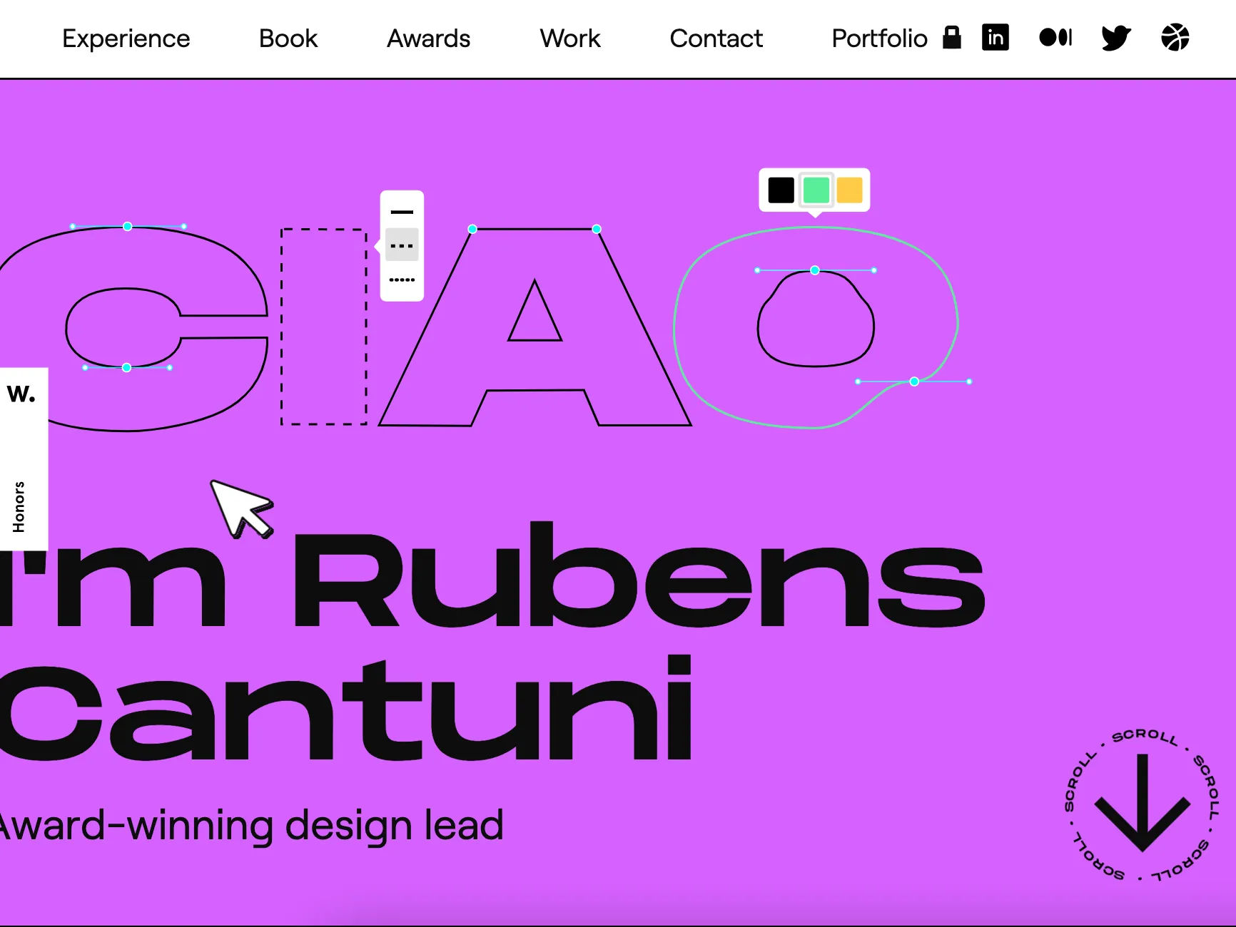 Rubens Cantuni website